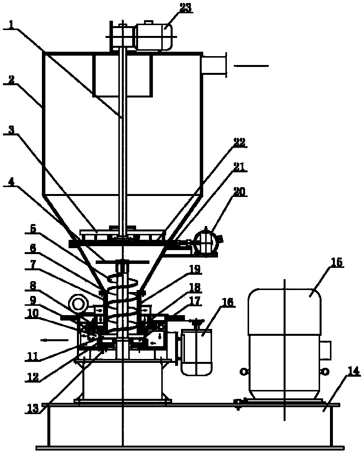 Energy-saving efficient plastic granulator