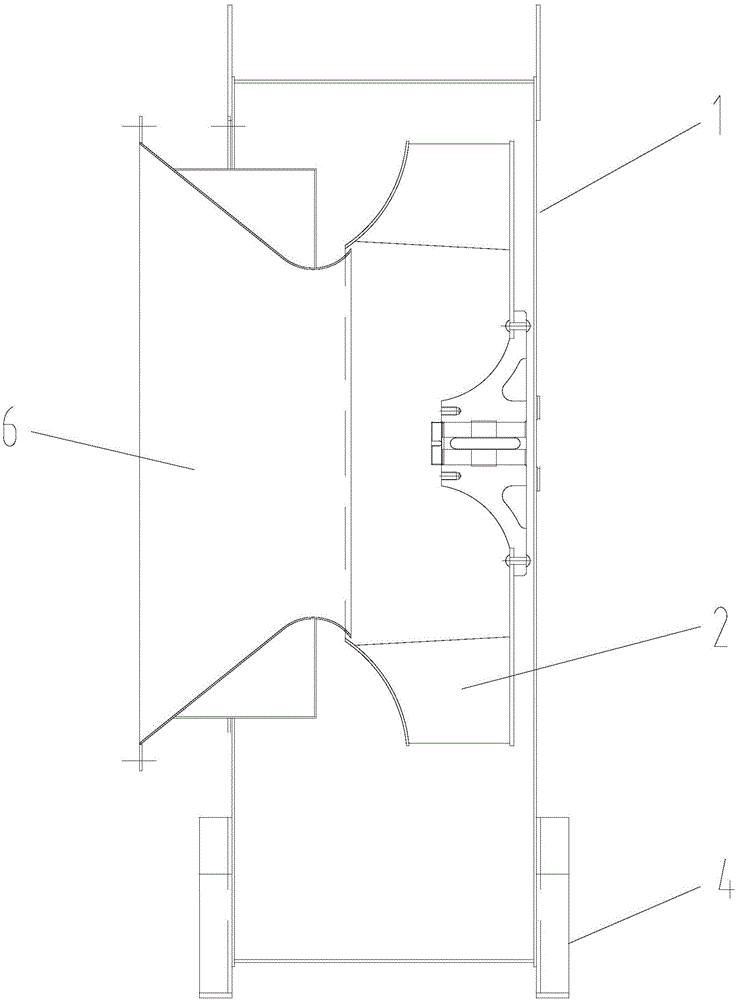 Efficient induced draft fan matched with circulating fluidized bed