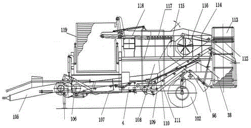 Multifunctional full-automatic potato combine harvester