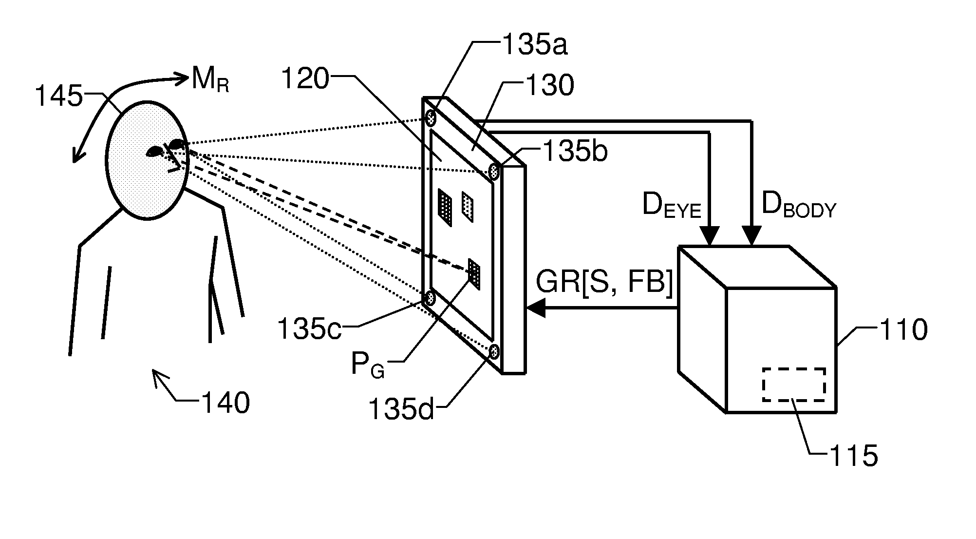 Generation of graphical feedback in a computer system