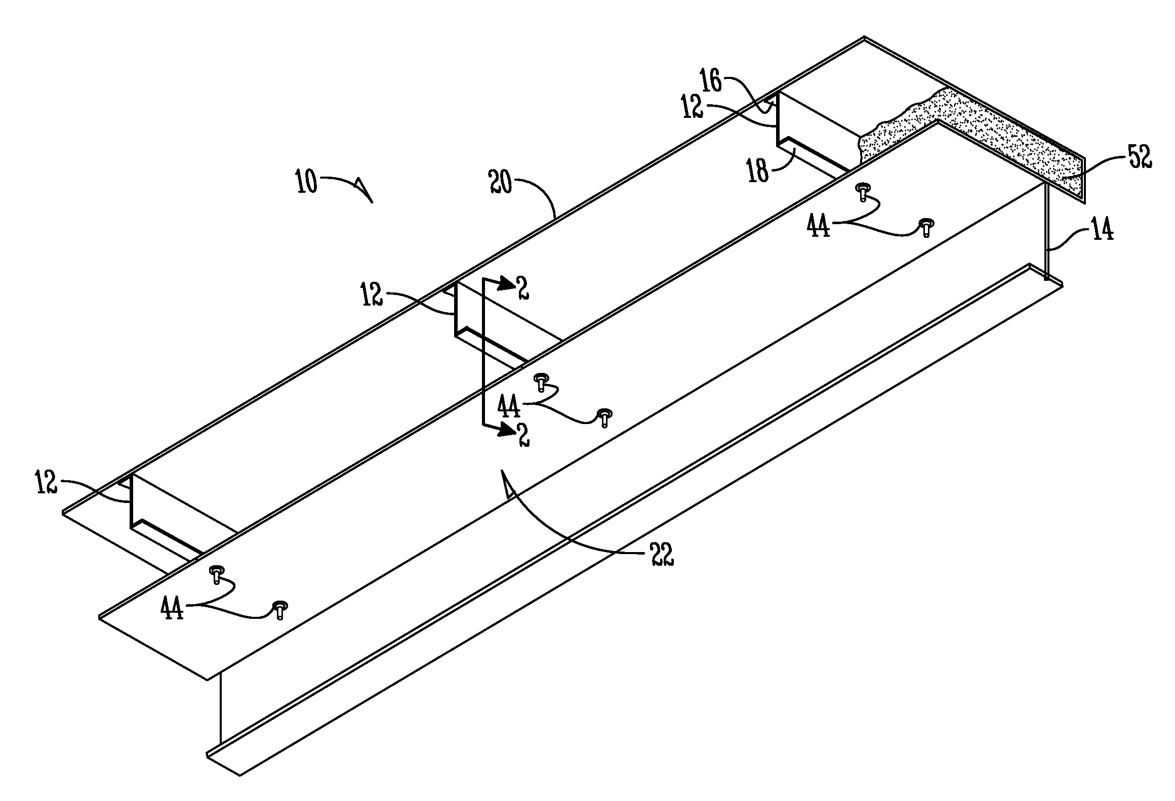 Purlin clip for blown-in insulated ceilings