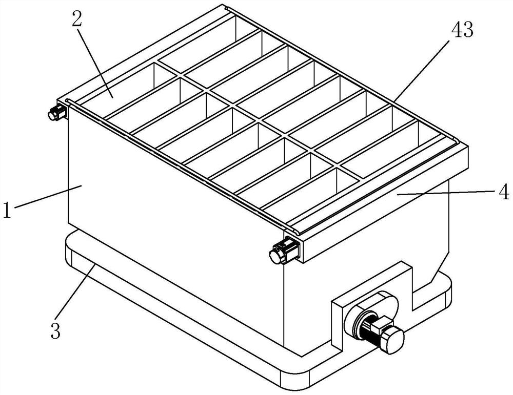 Efficient new energy automobile battery recycling management collecting and releasing device