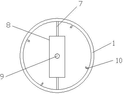 Intelligent induction garbage can convenient in bag changing