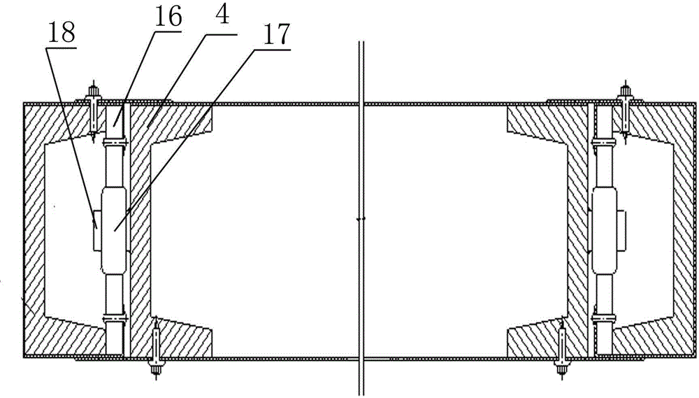 Detachable explosion venting door