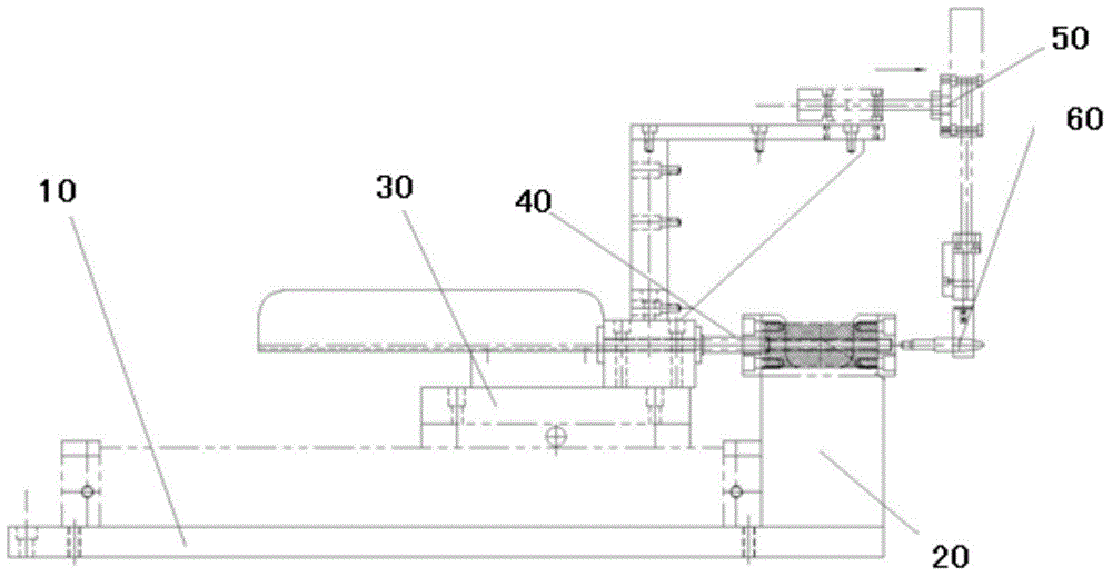 Penetrating and mounting machine of elastic part and penetrating and mounting method thereof