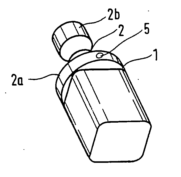 Blank for producing dental shaped parts and method for producing the shaped part