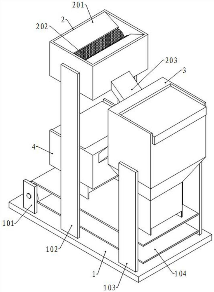 Concrete preparation device and use method thereof