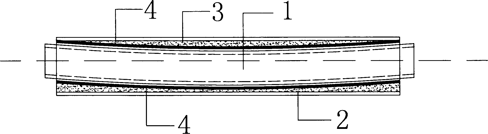 Reinforced grouting casing capable of improving bearing capacity of steel member