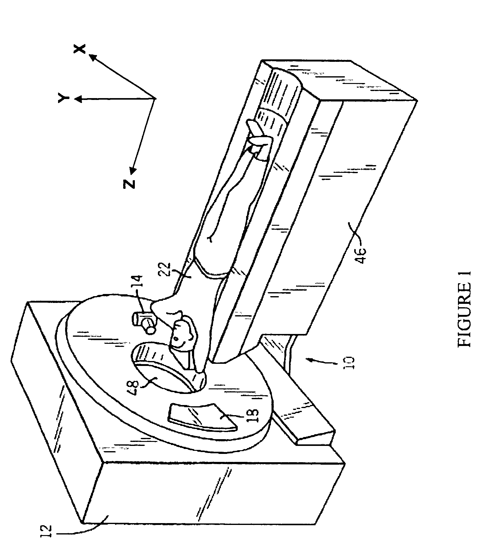 Extended multi-spot computed tomography x-ray source