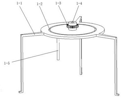 A casting machine with two speeds