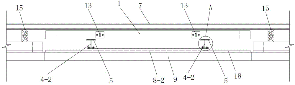 Device and method for replacing track slab of slab ballastless track