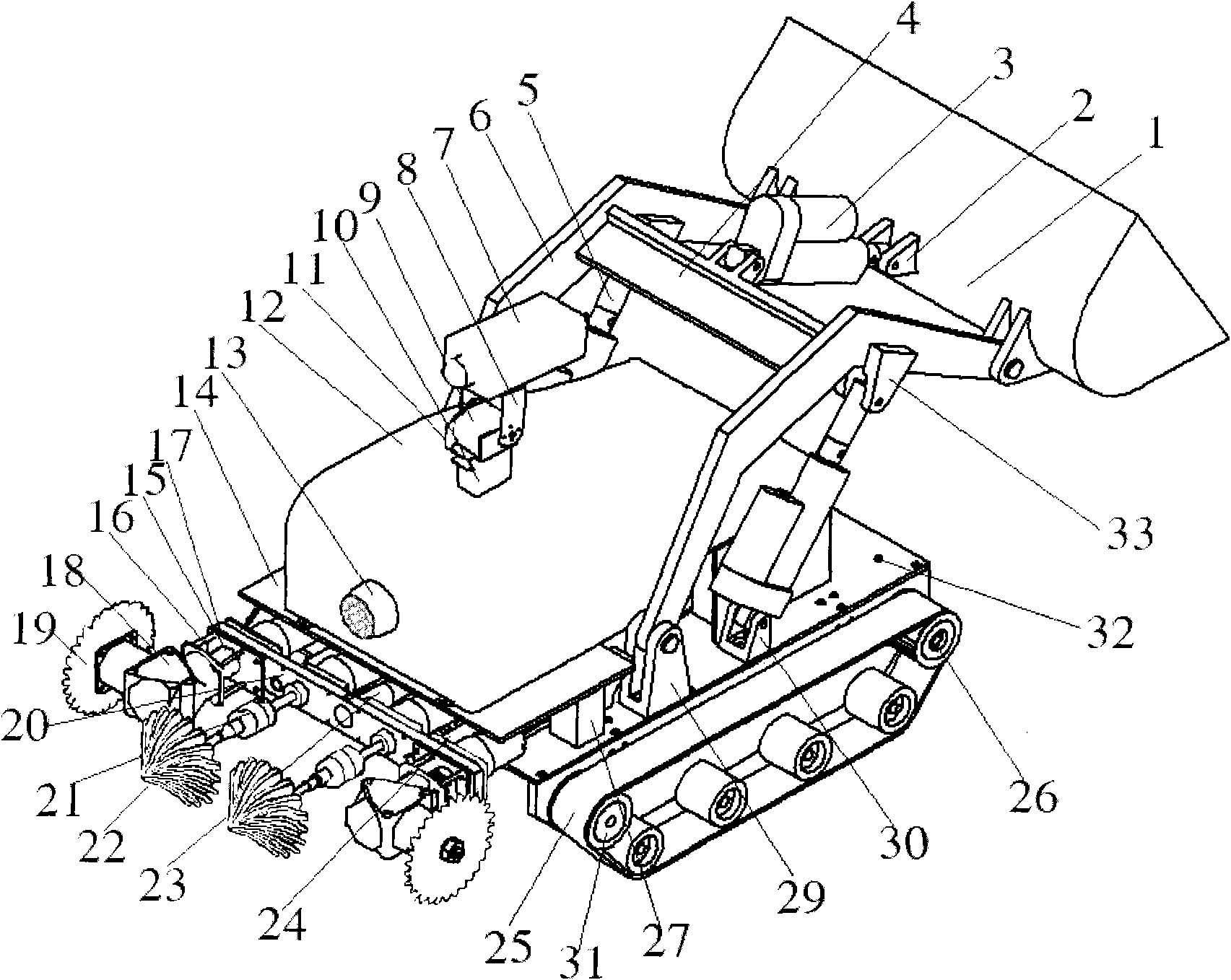 Multifunctional rescuing and barrier-breaking robot