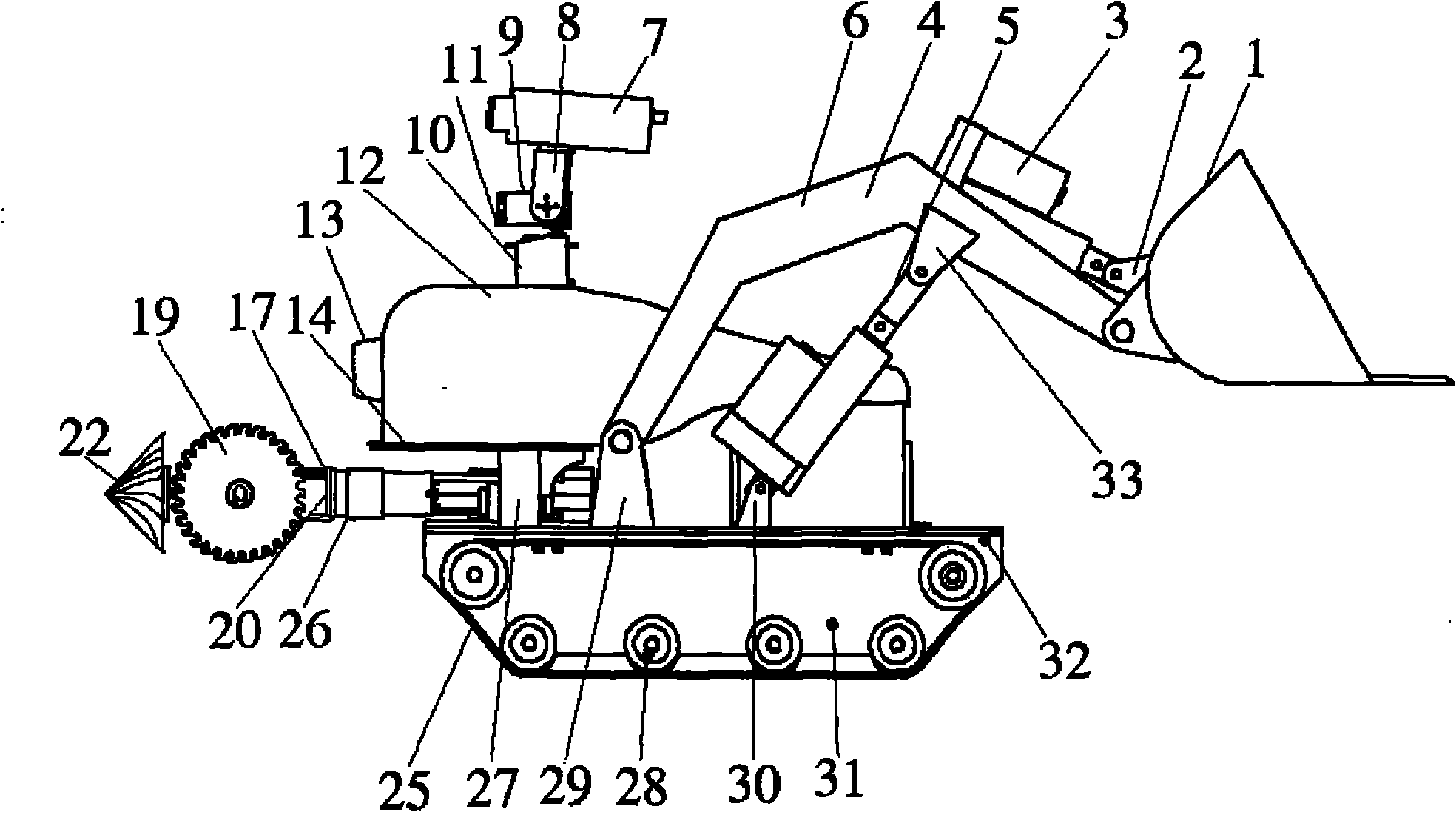 Multifunctional rescuing and barrier-breaking robot