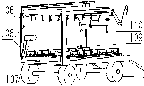 Shared bicycle transfer cabinet