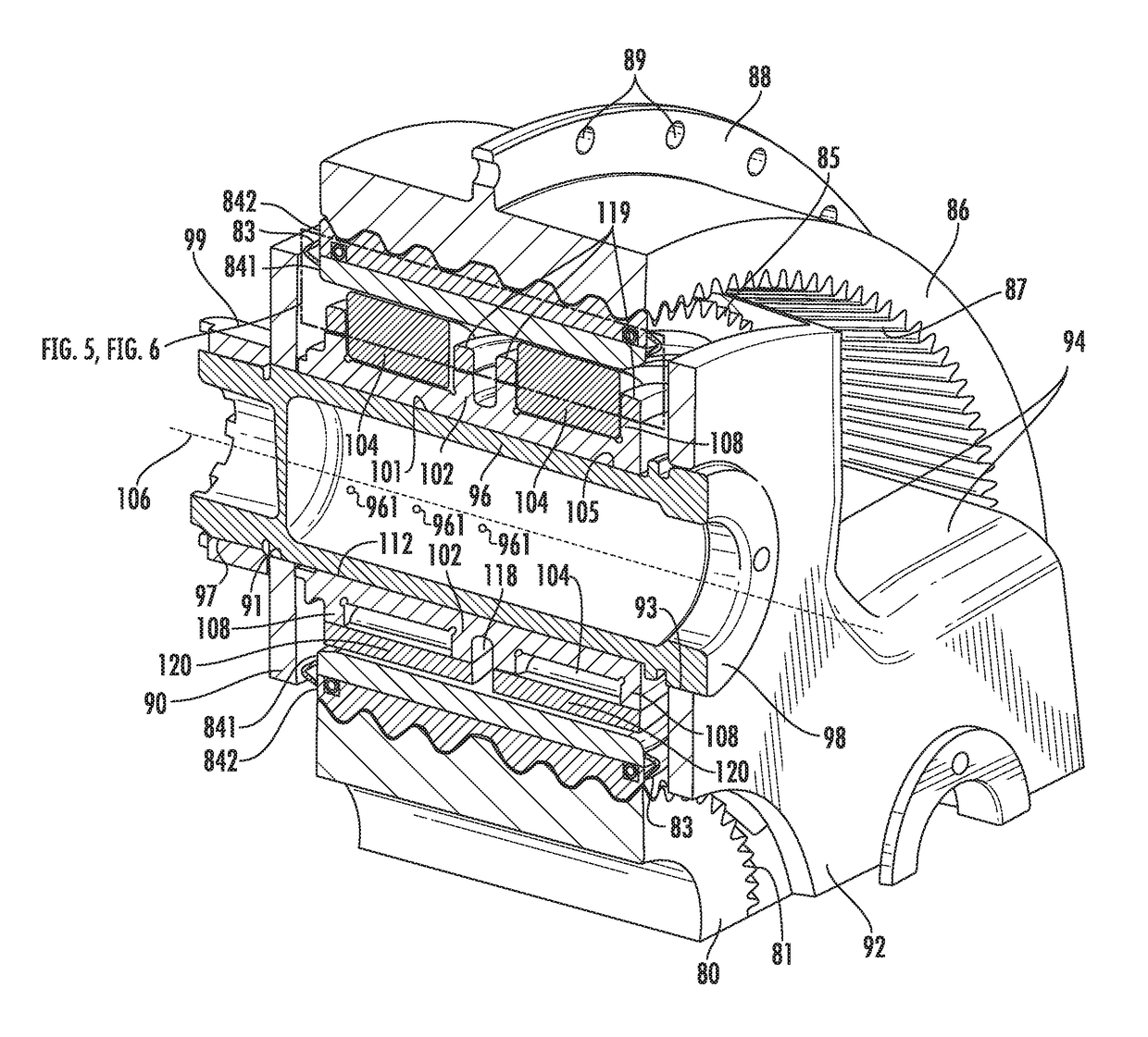 Gearbox Planet Squeeze Film Damper