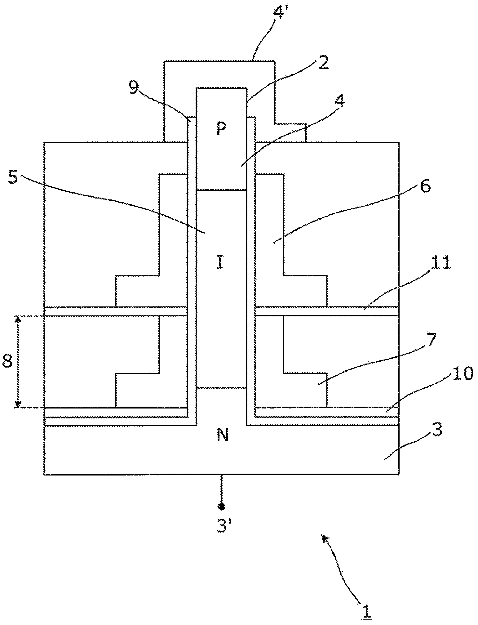 Nanowire field-effect device with multiple gates