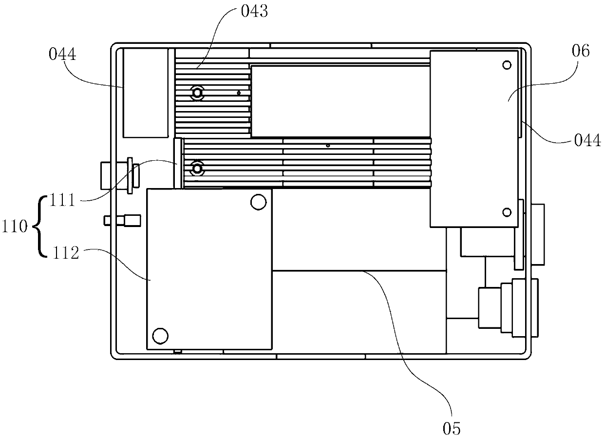 Camera used for reconnaissance as well as reconnaissance system