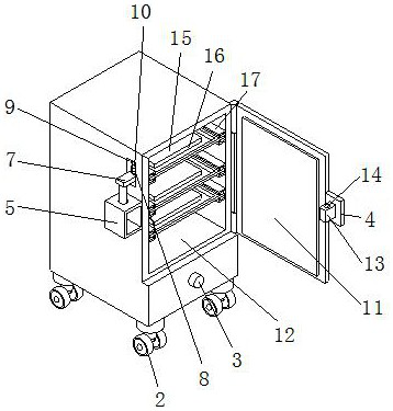 Laser automatic obstacle avoidance and autonomous driving meal delivery robot