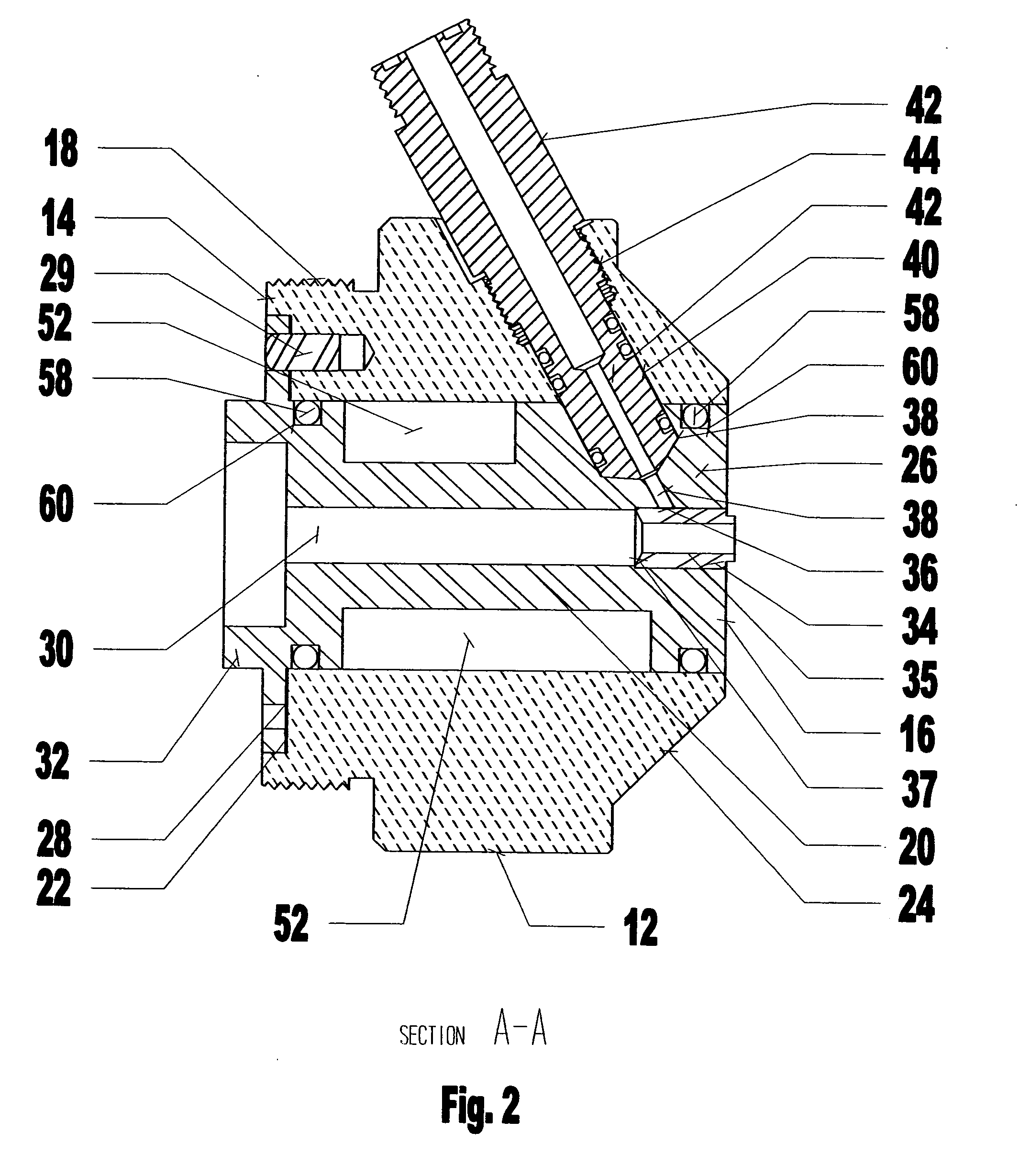 Nozzle for use with thermal spray apparatus