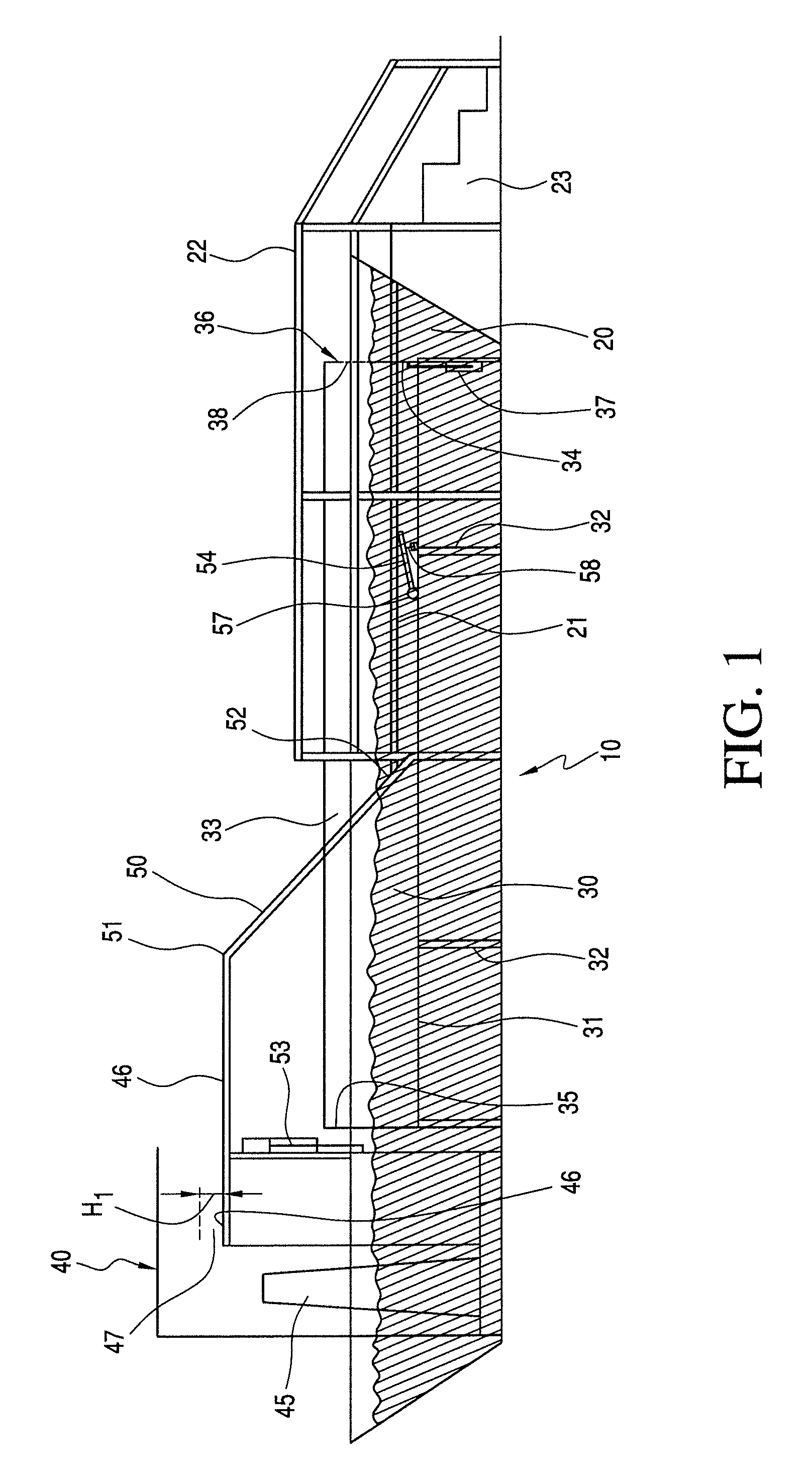 Artificial surfing facility