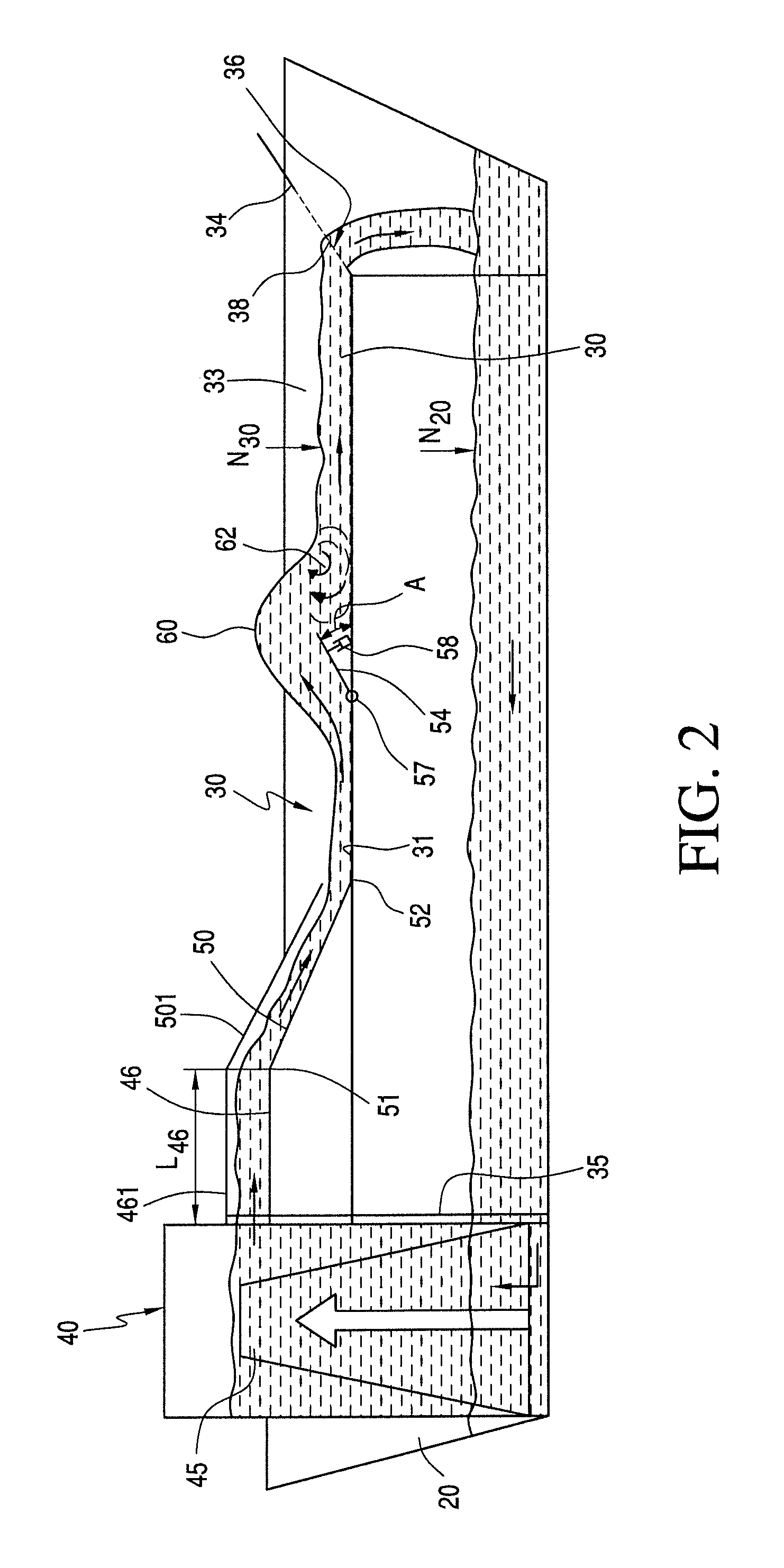 Artificial surfing facility