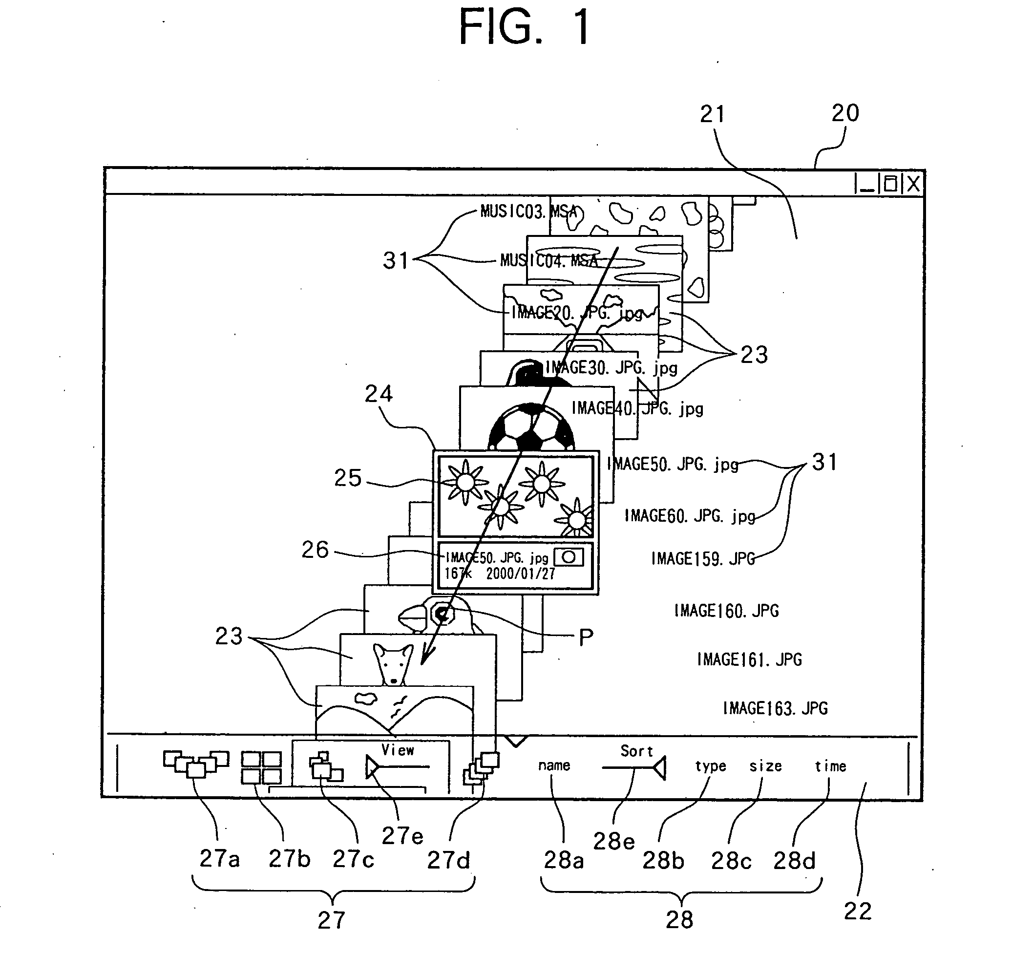 System for managing data objects