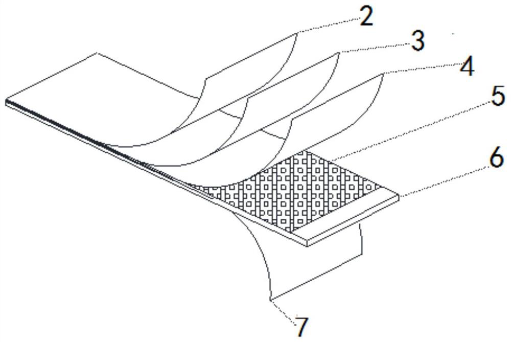 Novel environment-friendly touch decorative plate and manufacturing method thereof