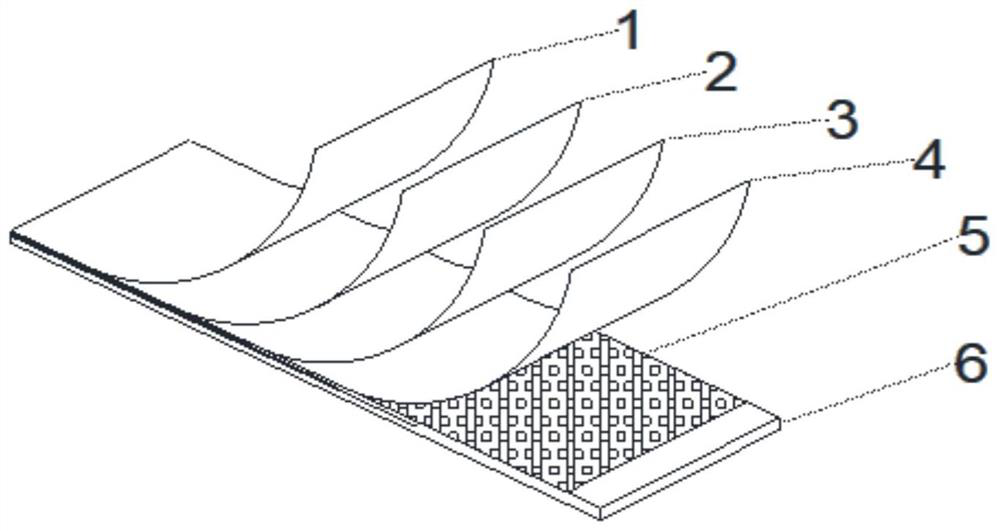 Novel environment-friendly touch decorative plate and manufacturing method thereof