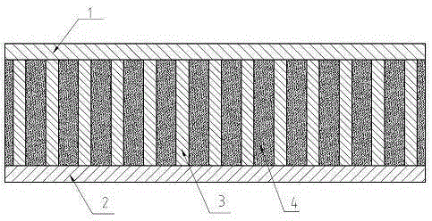 A continuous fiber reinforced thermoplastic polymer tempering panel