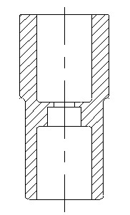 Production technology for left valve barrel of colliery three-purposed hydraulic valve