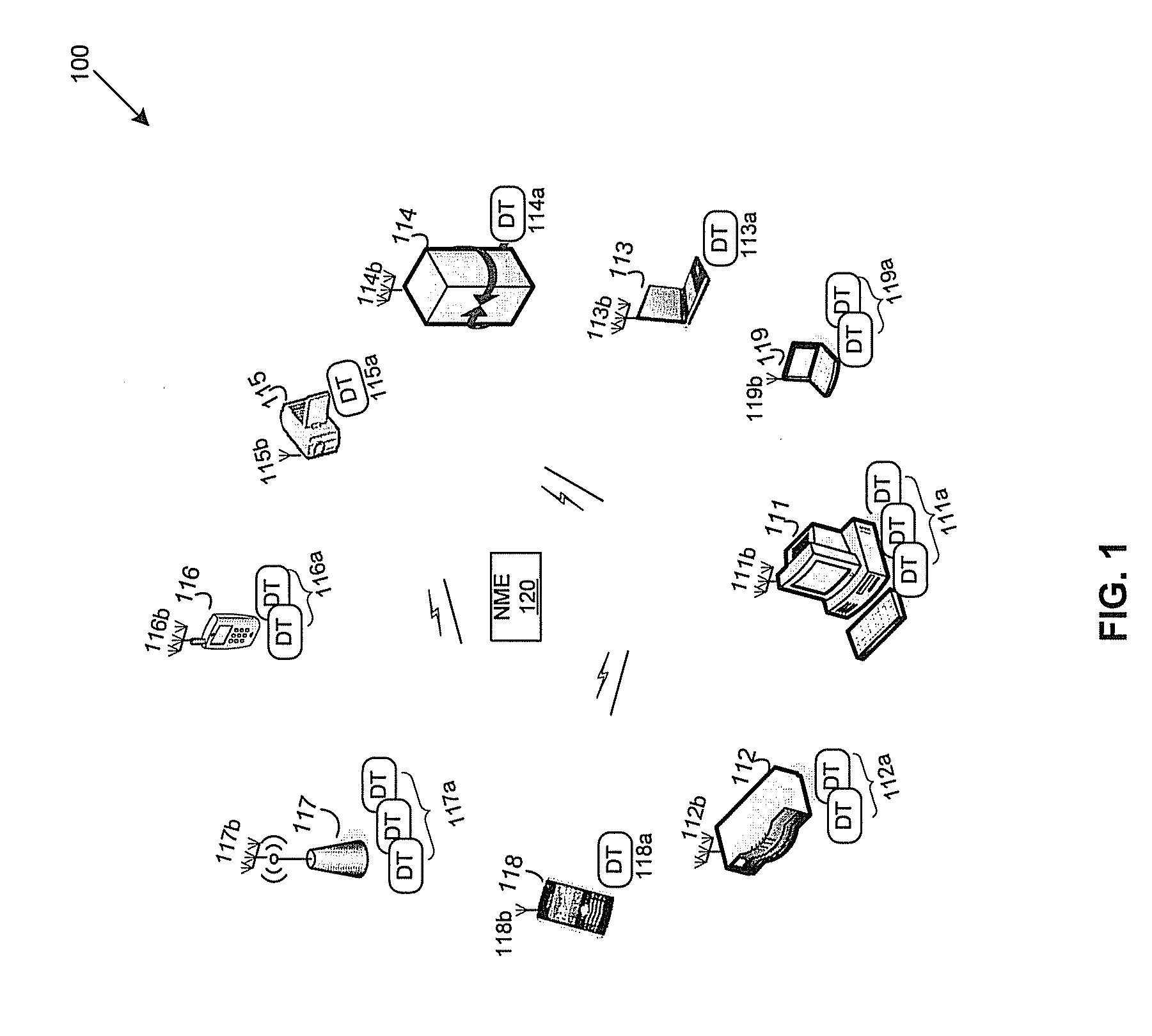 Method and system for centralized or distributed resource management in a distributed transceiver network