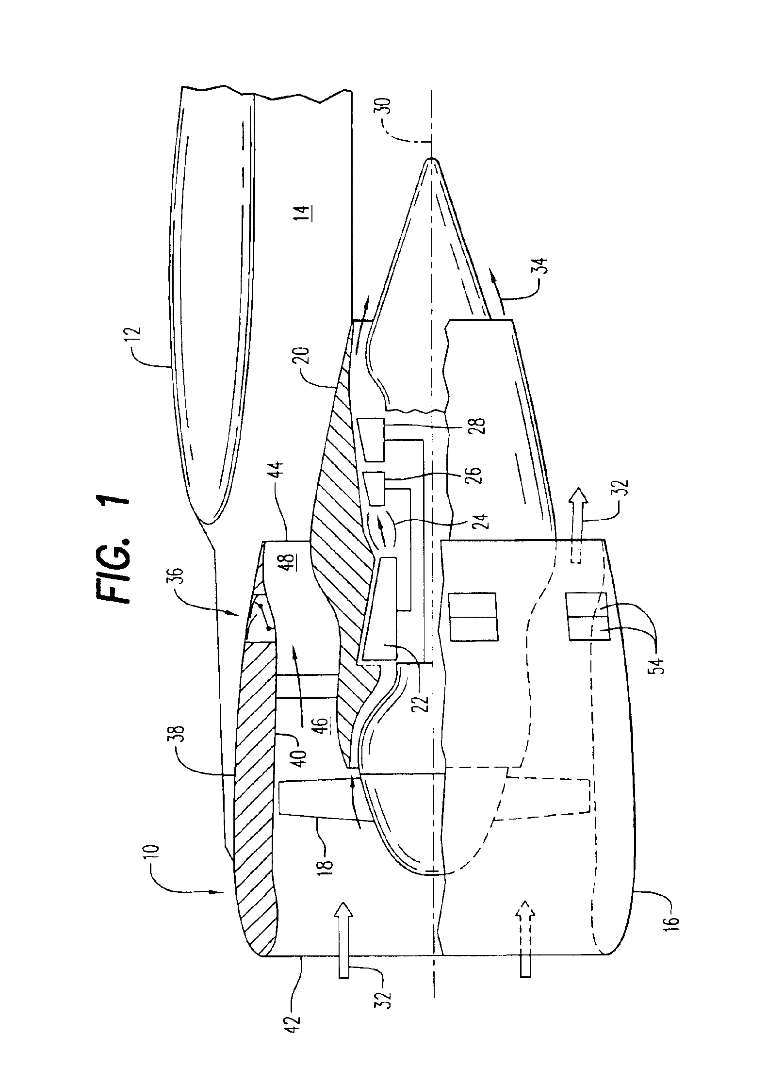 Bifold door thrust reverser