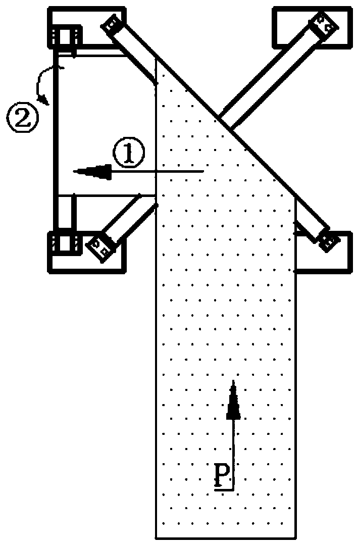 Printing turnover device and printing method