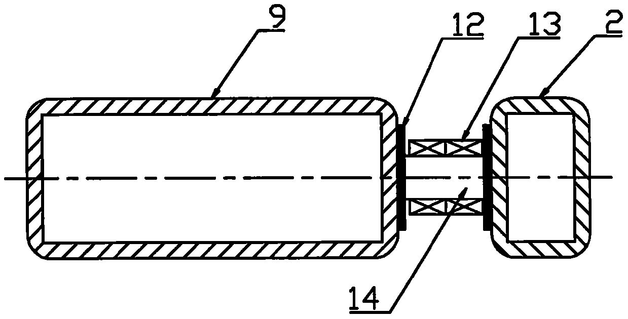 Lever labor-saving dough sheet rolling device