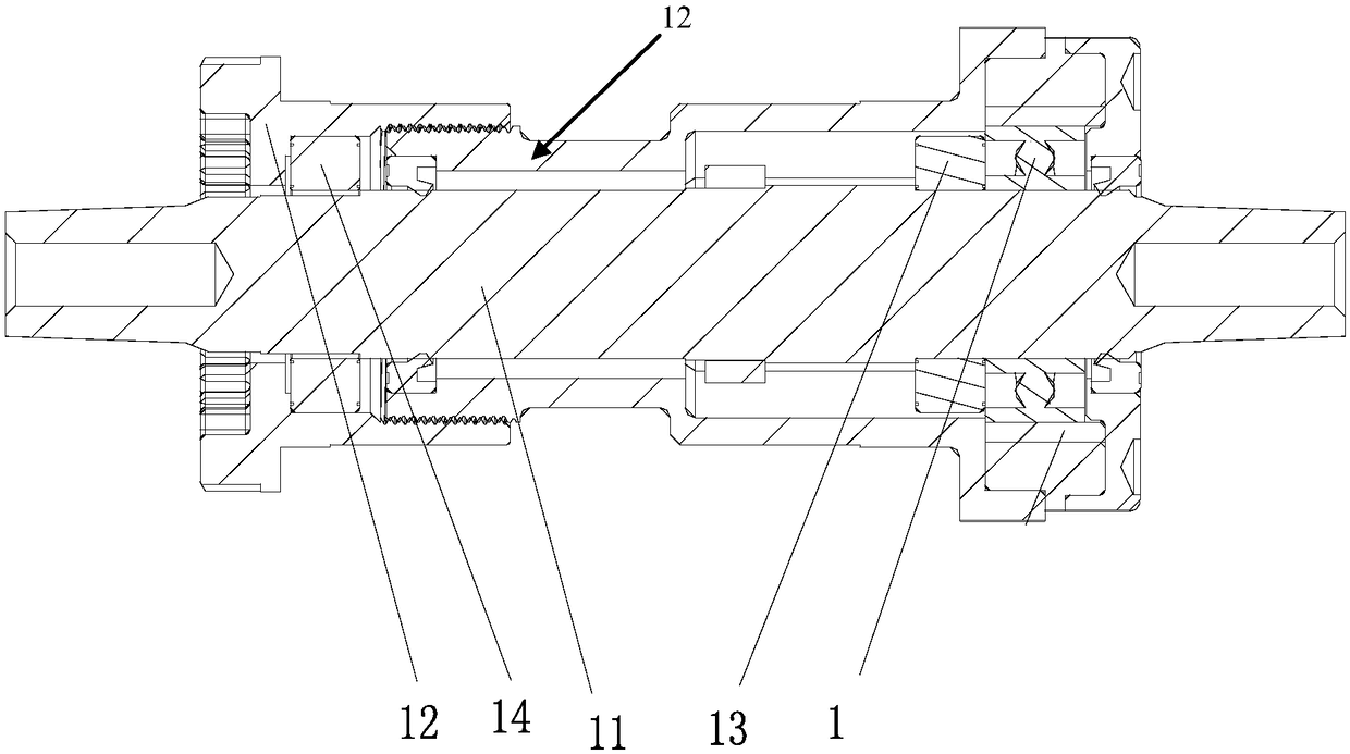 Pressure measuring device and bicycle stepping sensor