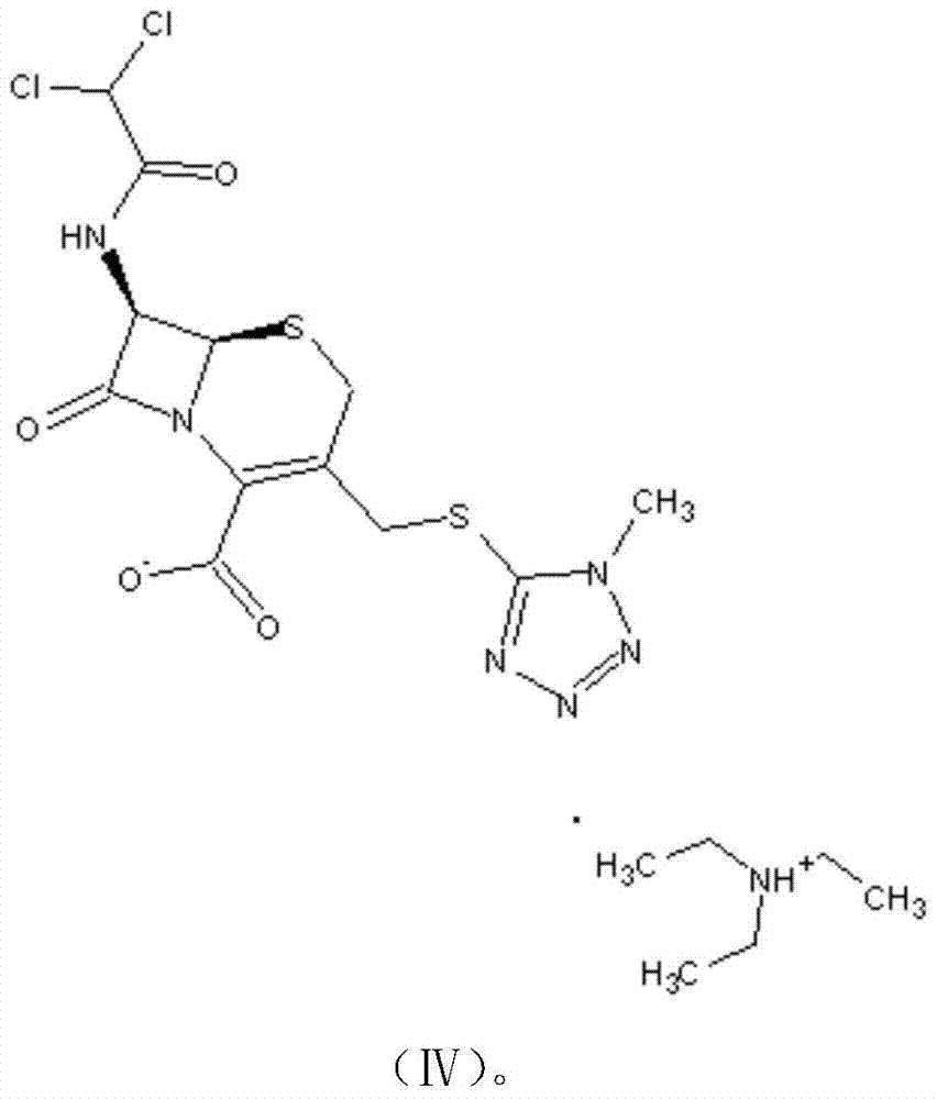 A kind of preparation method of cephamycin intermediate