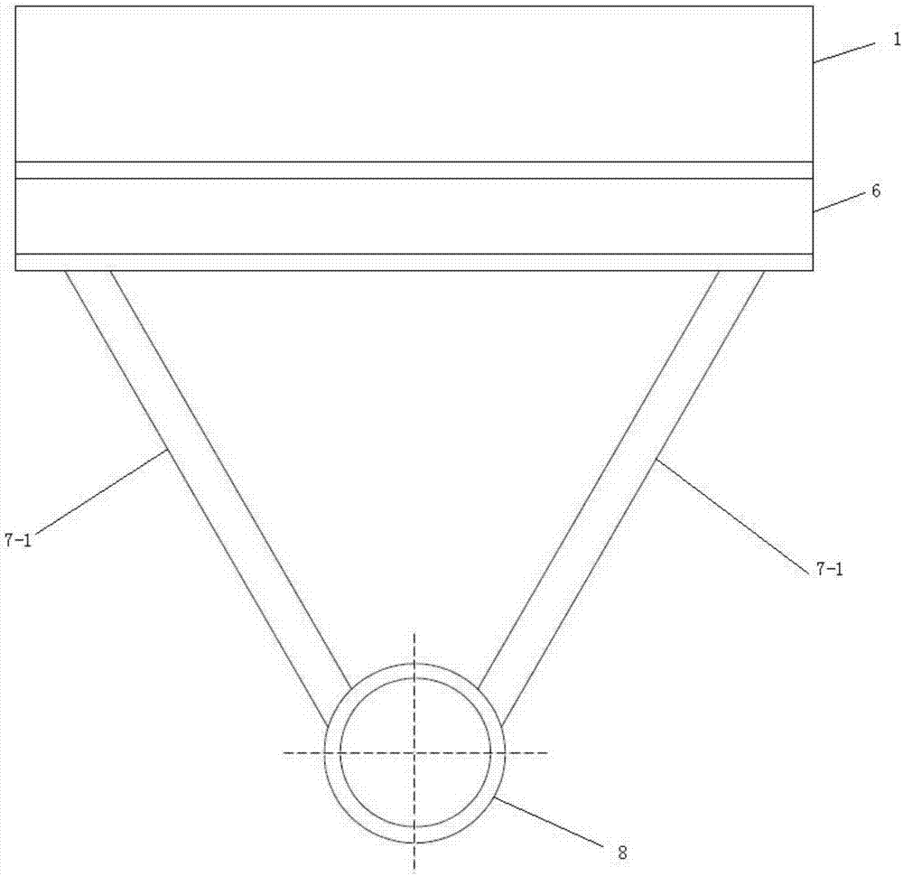 A beam bridge reinforcement structure and reinforcement method