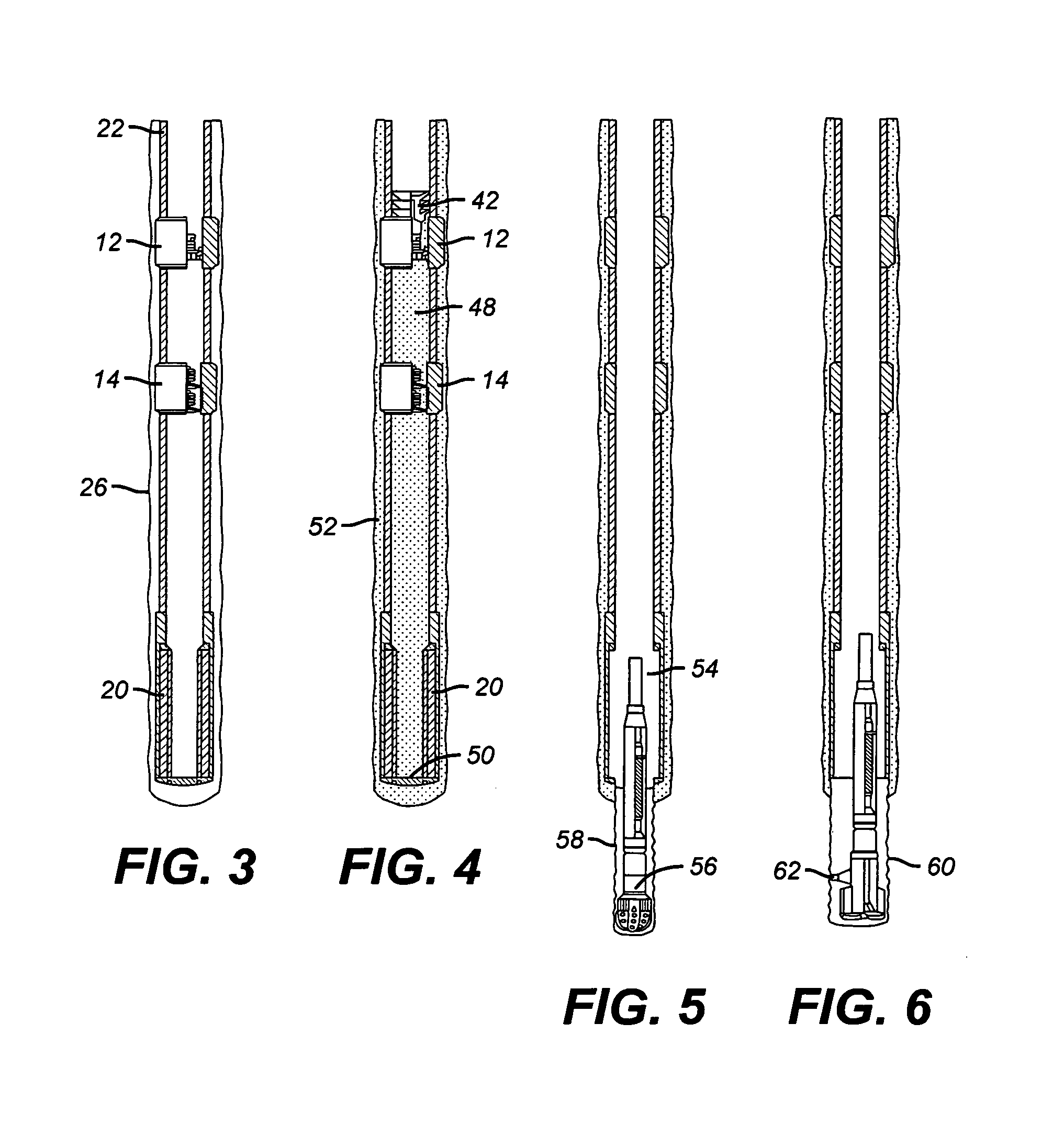 Shoe for expandable liner system and method