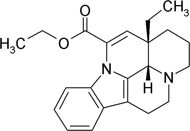 Vinpocetine composition and preparation method thereof