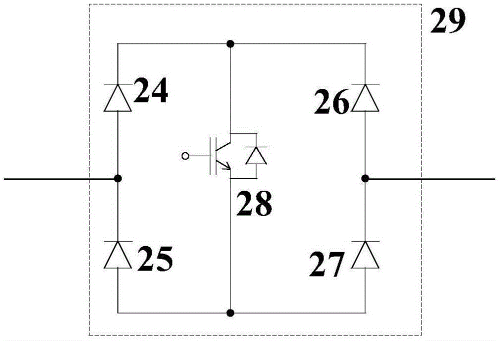 DC power supply power flow controller topology