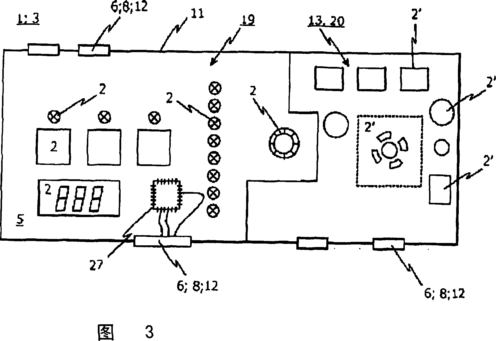 Electronic module and method for the production thereof