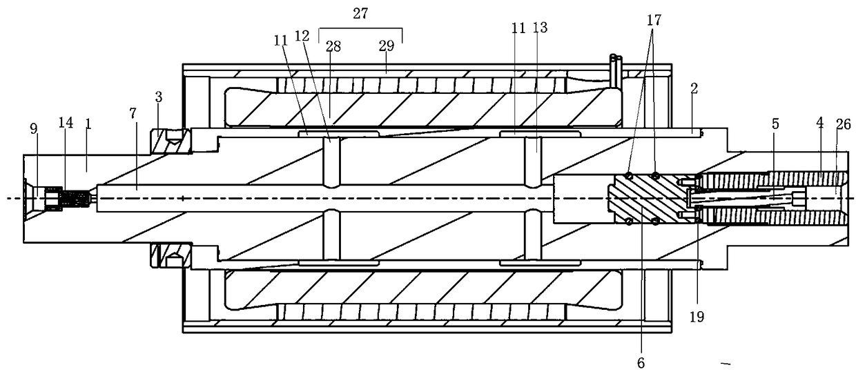 Hydraulic tensioning sleeve tool