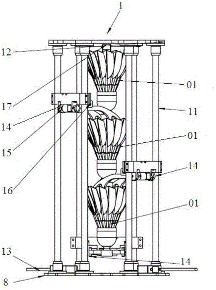 Stack type ball dropping device and ball serving mechanism capable of carrying multiple badmintons