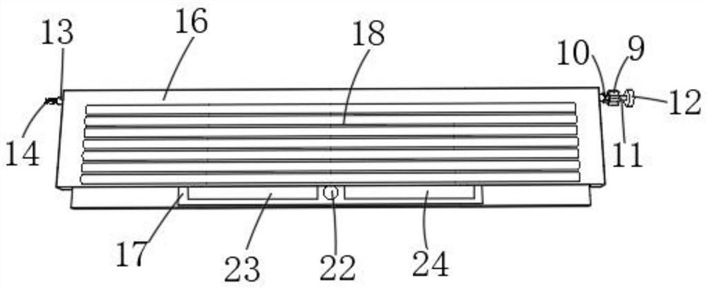 Brightness-adjustable music score display stand for assisting personnel in music learning