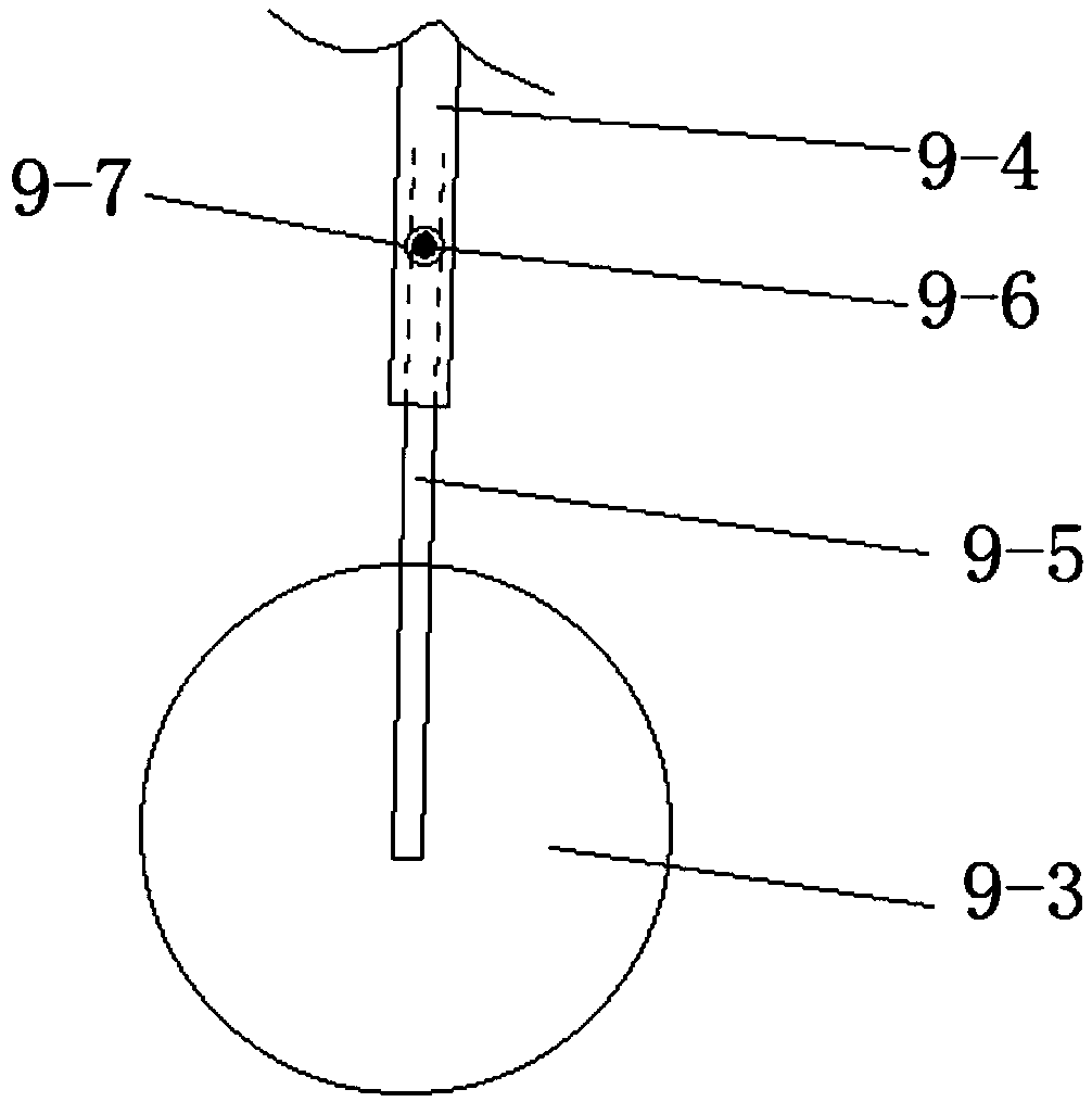 Mountain-field picking rotary seat