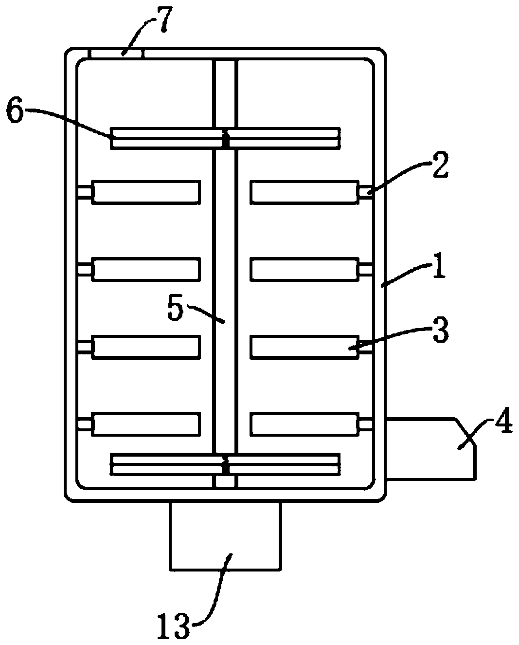 Magnetically actuated frothing machine