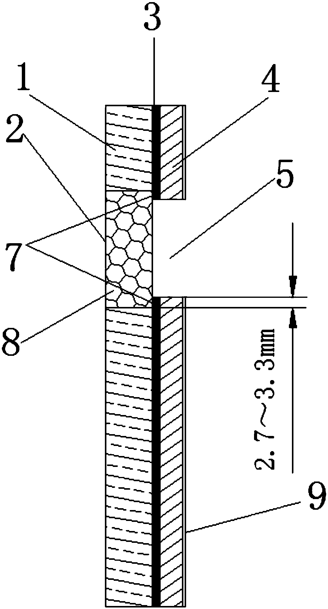 Preparation method of split type window CMP polishing pad and CMP polishing pad