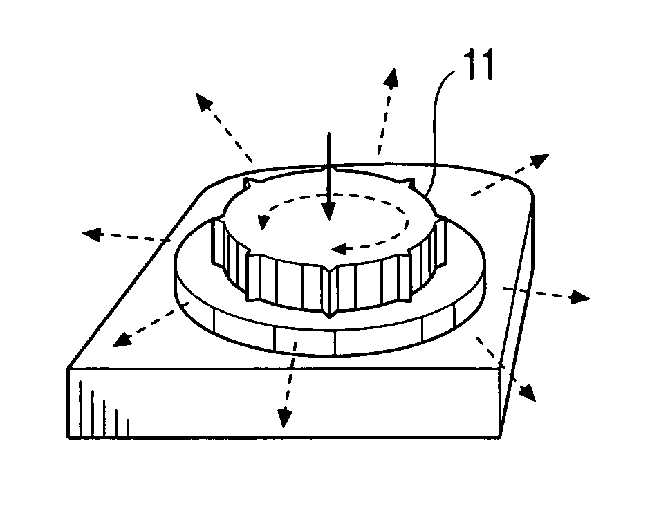 Method and apparatus for matching tactile sensation to the contents of a display