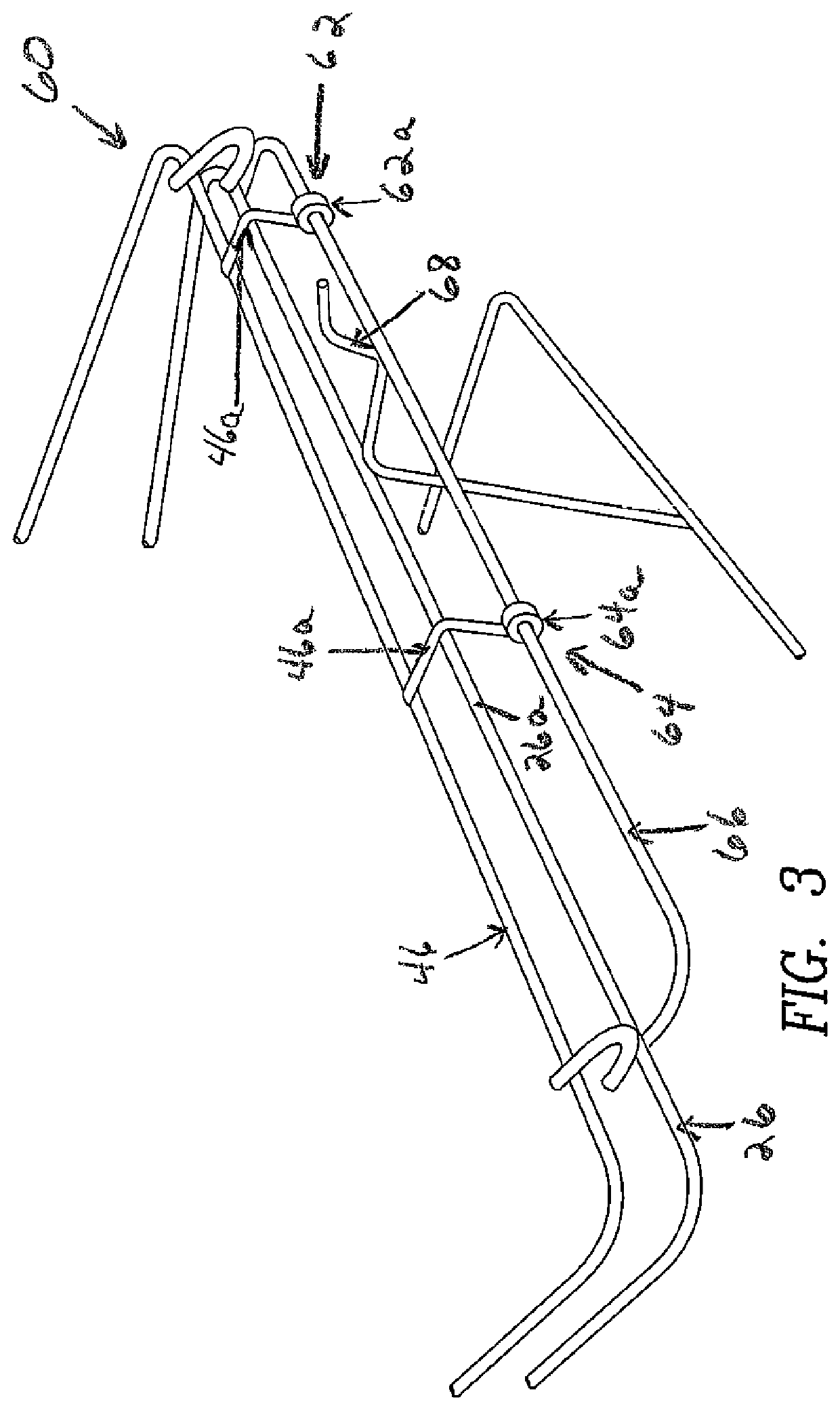 Chafing dish and frame assembly