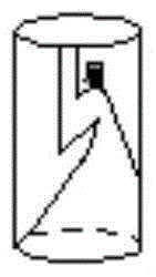 Arc extinguishing lightning protection device capable of excluding bomb jamming